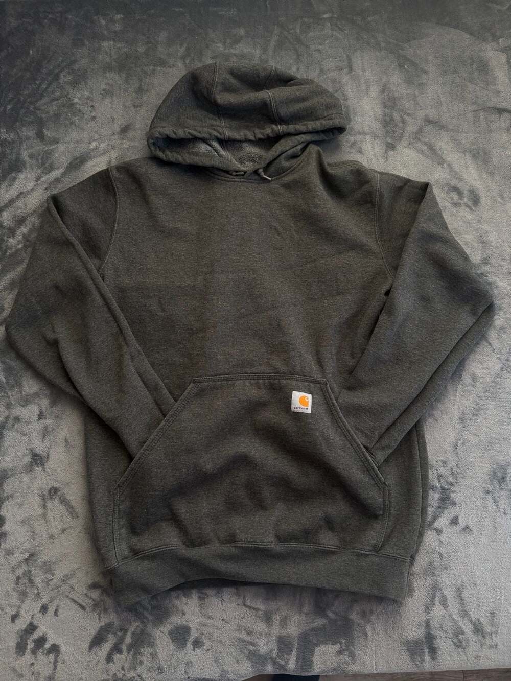 Carhartt Loose Fit Midweight Hooded Sweatshirt Men's Medium Grey Hoodie